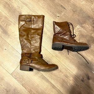Brown boots
